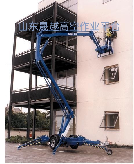 曲臂式作業(yè)平臺(tái)到貨